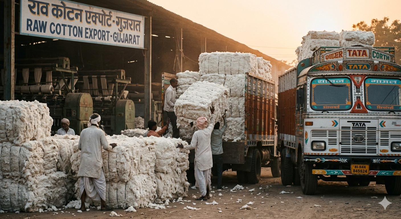 Legacy India-first cotton shipping route
