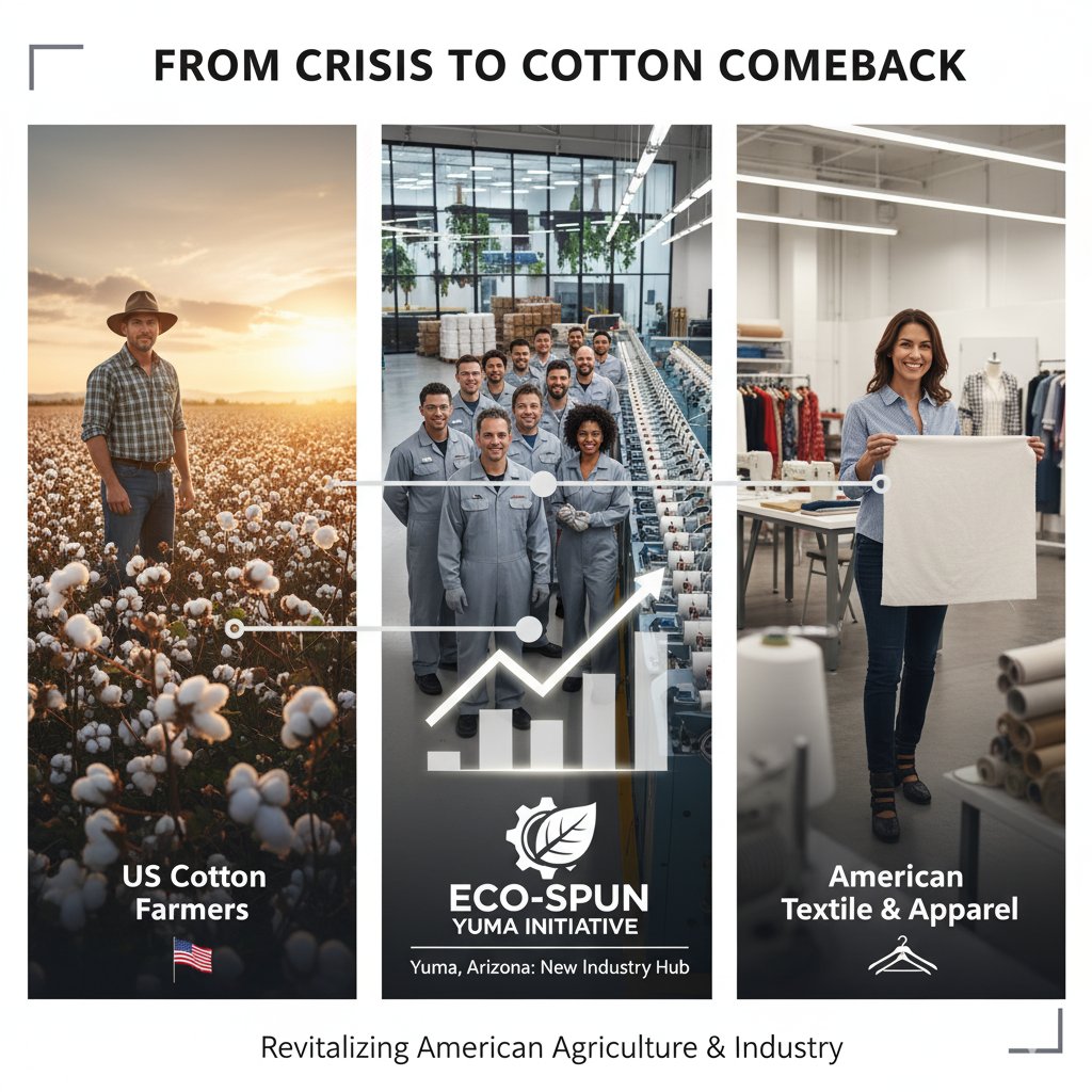 Crisis to comeback visual for U.S. textile production